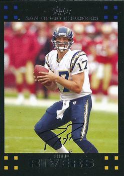 2007 Topps #37 Philip Rivers Front