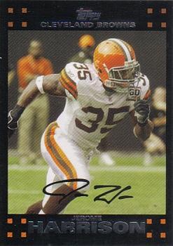 2007 Topps #62 Jerome Harrison Front