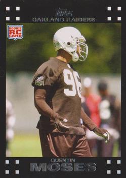 2007 Topps #357 Quentin Moses Front
