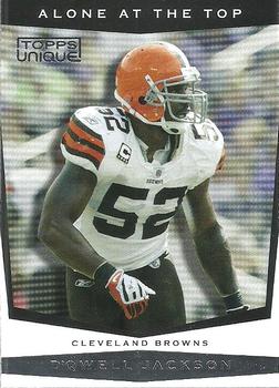 2009 Topps Unique - Alone At The Top #AT7 D'Qwell Jackson Front