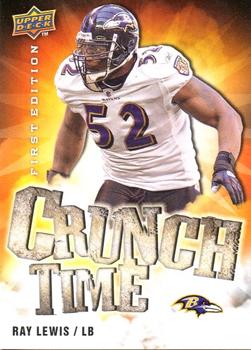 2009 Upper Deck First Edition - Crunch Time #CT-2 Ray Lewis Front