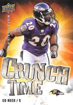 2009 Upper Deck First Edition - Crunch Time #CT-5 Ed Reed Front