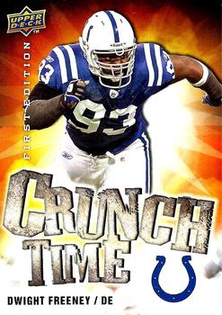 2009 Upper Deck First Edition - Crunch Time #CT-9 Dwight Freeney Front