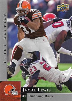 2009 Upper Deck First Edition - Silver #35 Jamal Lewis Front