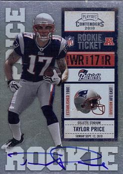 2010 Playoff Contenders #233a Taylor Price Front
