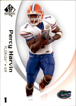 2010 SP Authentic #72 Percy Harvin Front