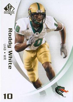 2010 SP Authentic #82 Roddy White Front