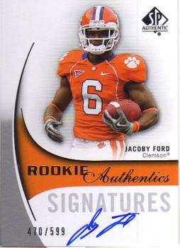 2010 SP Authentic #172 Jacoby Ford Front