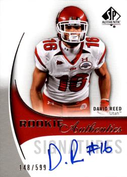 2010 SP Authentic #173 David Reed Front