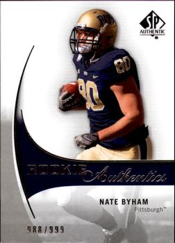2010 SP Authentic #233 Nate Byham Front