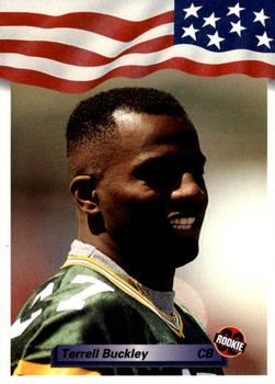1992 All World #19 Terrell Buckley Front
