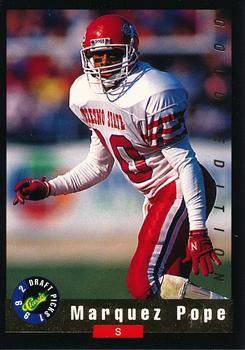 1992 Classic Draft Picks - Gold #81 Marquez Pope Front