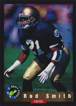1992 Classic Draft Picks - Gold #84 Rod Smith Front