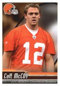 2010 Panini NFL Sticker Collection #125 Colt McCoy Front