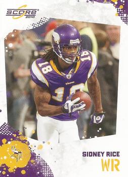 2010 Score - Glossy #167 Sidney Rice Front