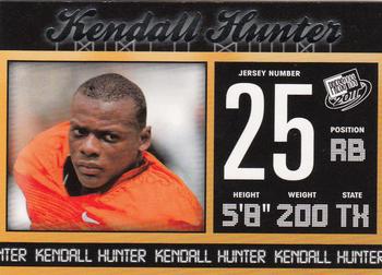 2011 Press Pass #32 Kendall Hunter Front