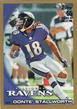 2010 Topps - Gold #237 Donte Stallworth Front