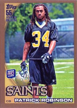 2010 Topps - Gold #363 Patrick Robinson Front