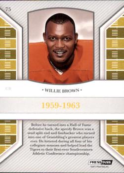 2011 Press Pass Legends #75 Willie Brown Back