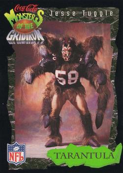 1994 Coca-Cola Monsters of the Gridiron #2 Jessie Tuggle Front