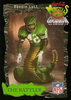 1994 Coca-Cola Monsters of the Gridiron #23 Ronnie Lott Front