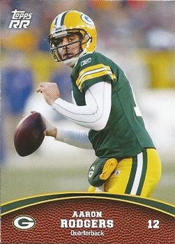 2011 Topps Rising Rookies #1 Aaron Rodgers Front