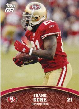 2011 Topps Rising Rookies #4 Frank Gore Front