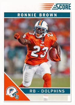 2011 Score #158 Ronnie Brown Front
