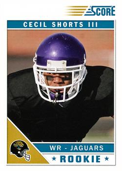 2011 Score #318 Cecil Shorts III Front