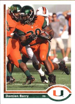 2011 Upper Deck - 20th Anniversary #20A-77 Damien Berry Front