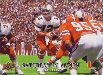2011 Upper Deck - Saturday in Action #SIA-11 Jim Kelly Front