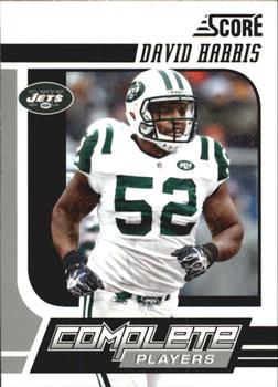 2011 Score - Complete Players Glossy #5 David Harris Front