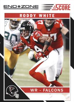 2011 Score - End Zone #18 Roddy White Front