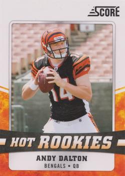 2011 Score - Hot Rookies #3 Andy Dalton Front