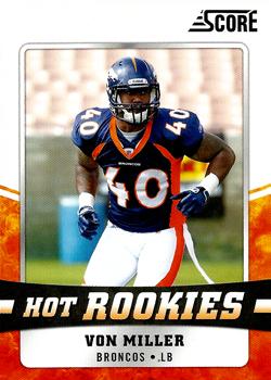 2011 Score - Hot Rookies #30 Von Miller Front