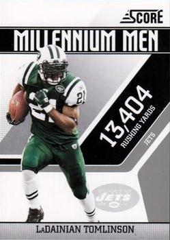 2011 Score - Millennium Men #11 LaDainian Tomlinson Front