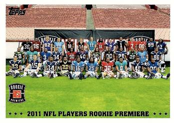 2011 Topps #187 2011 NFL Players Rookie Premiere Front
