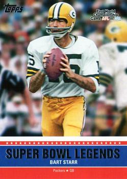 2011 Topps - Super Bowl Legends #SBL-I Bart Starr Front