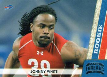 2011 Panini Threads #199 Johnny White Front