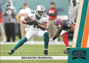 2011 Panini Threads #77 Brandon Marshall Front