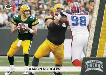 2011 Panini Threads #53 Aaron Rodgers Front