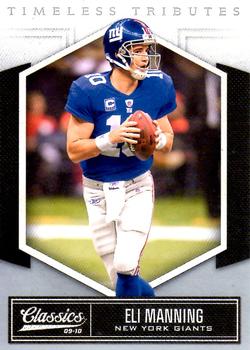 2010 Panini Classics - Timeless Tributes Silver #65 Eli Manning  Front