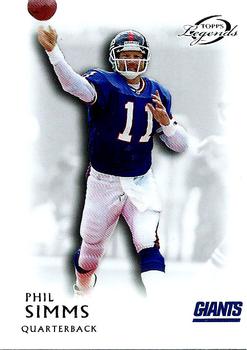 2011 Topps Gridiron Legends #23 Phil Simms Front
