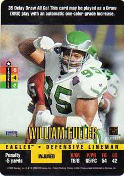 1995 Donruss Red Zone #NNO William Fuller Front