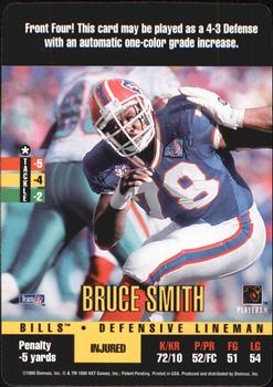 1995 Donruss Red Zone #NNO Bruce Smith Front