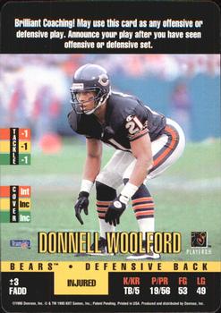 1995 Donruss Red Zone #NNO Donnell Woolford Front