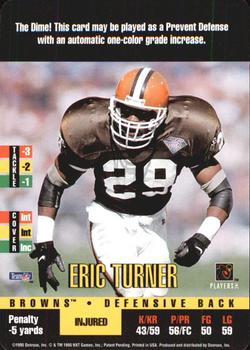 1995 Donruss Red Zone #NNO Eric Turner Front