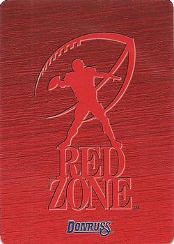 1995 Donruss Red Zone #NNO Tommy Vardell Back