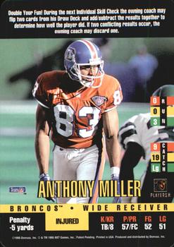 1995 Donruss Red Zone #NNO Anthony Miller Front