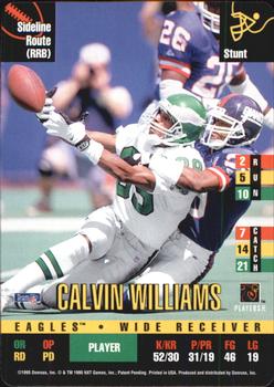 1995 Donruss Red Zone #NNO Calvin Williams Front